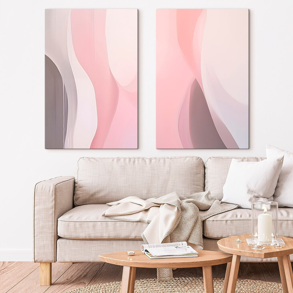 Rundungen in Puderrosa — Interieur 2