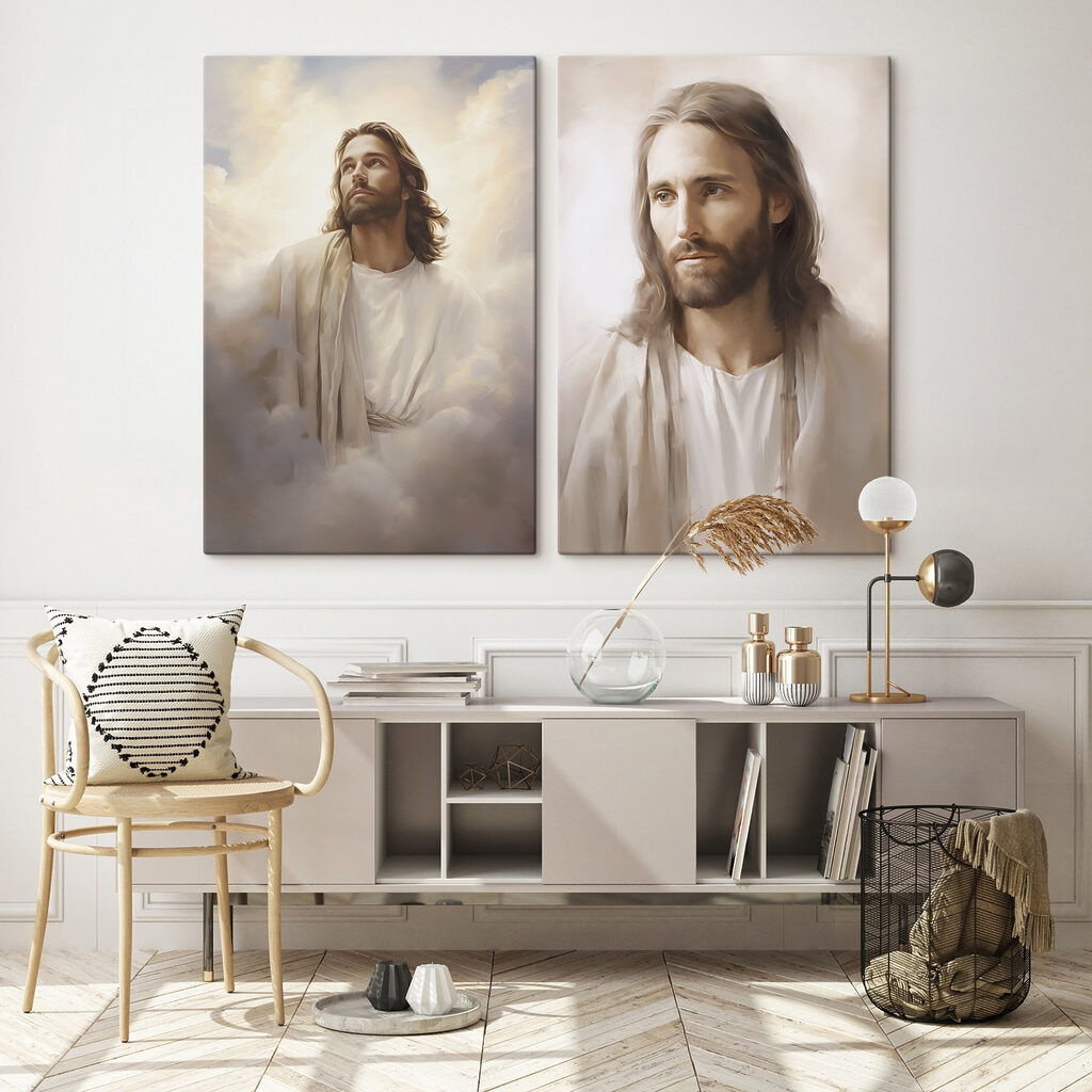 Himmlisches Licht in einem Interieur