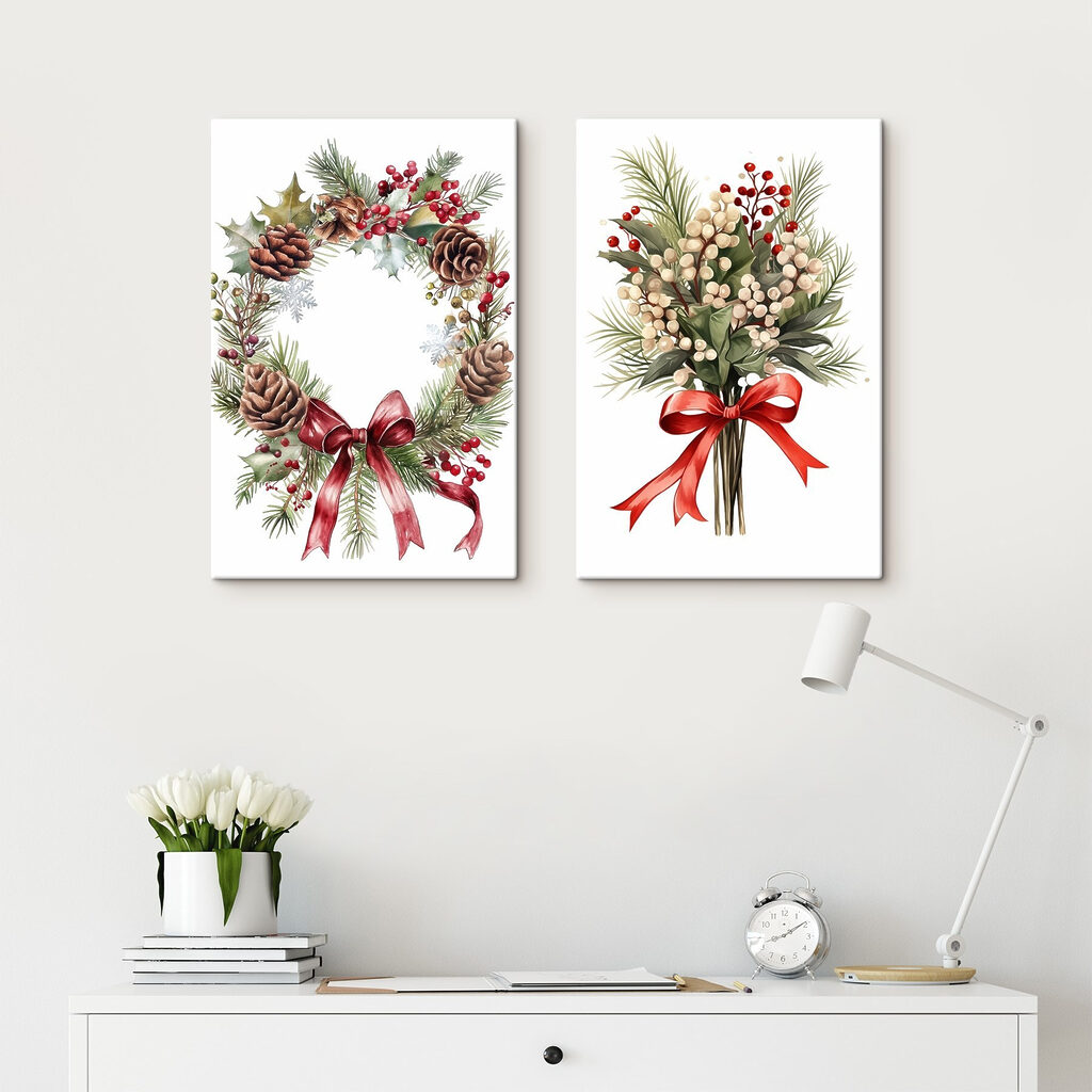 Kranz und Winterbeeren — Interieur 1