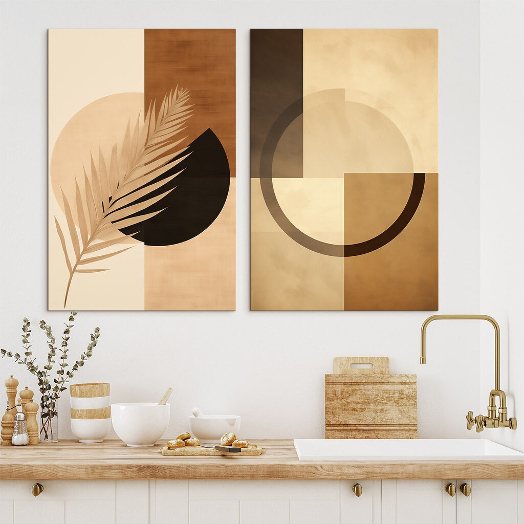 Palmblatt und Geometrie — Interieur 2