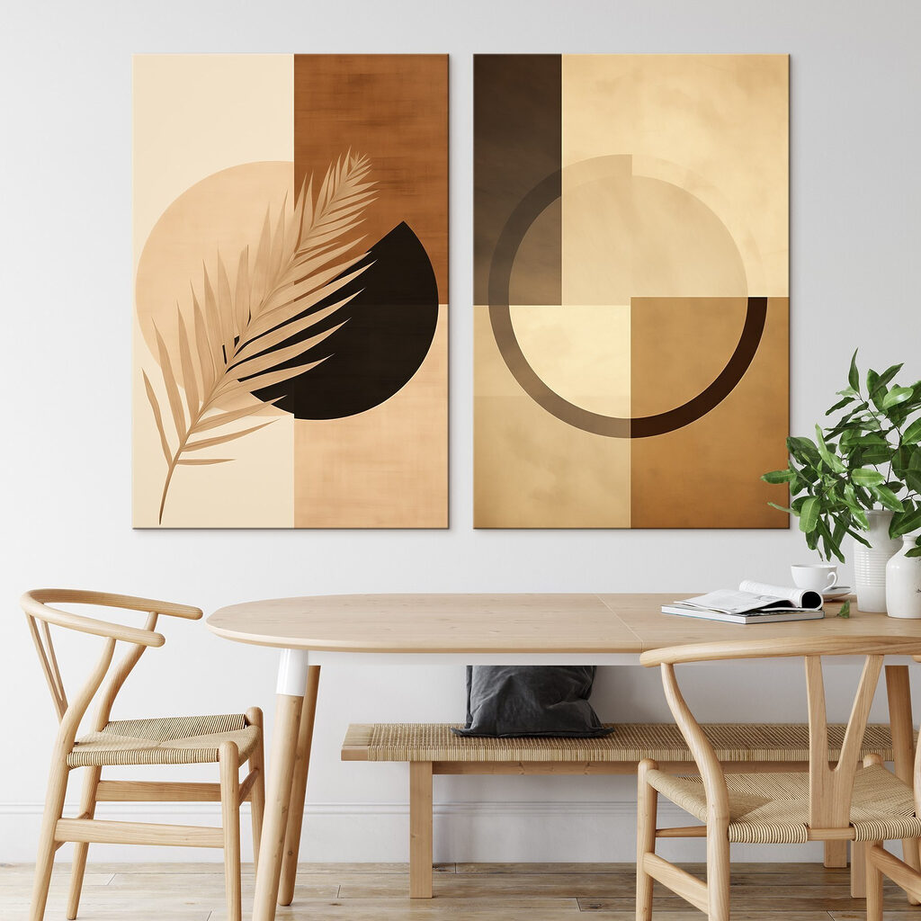 Palmblatt und Geometrie — Interieur 1