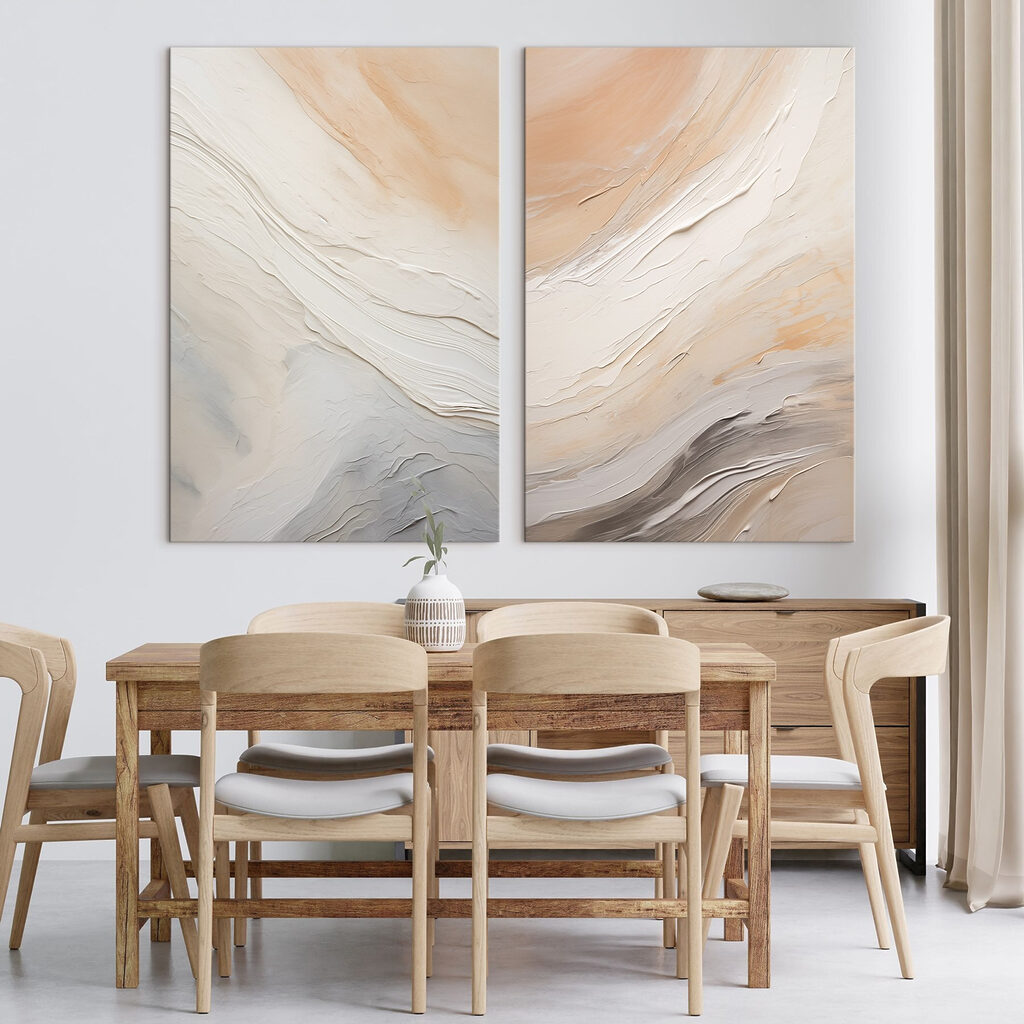 Sanfte Farbwellen — Interieur 1
