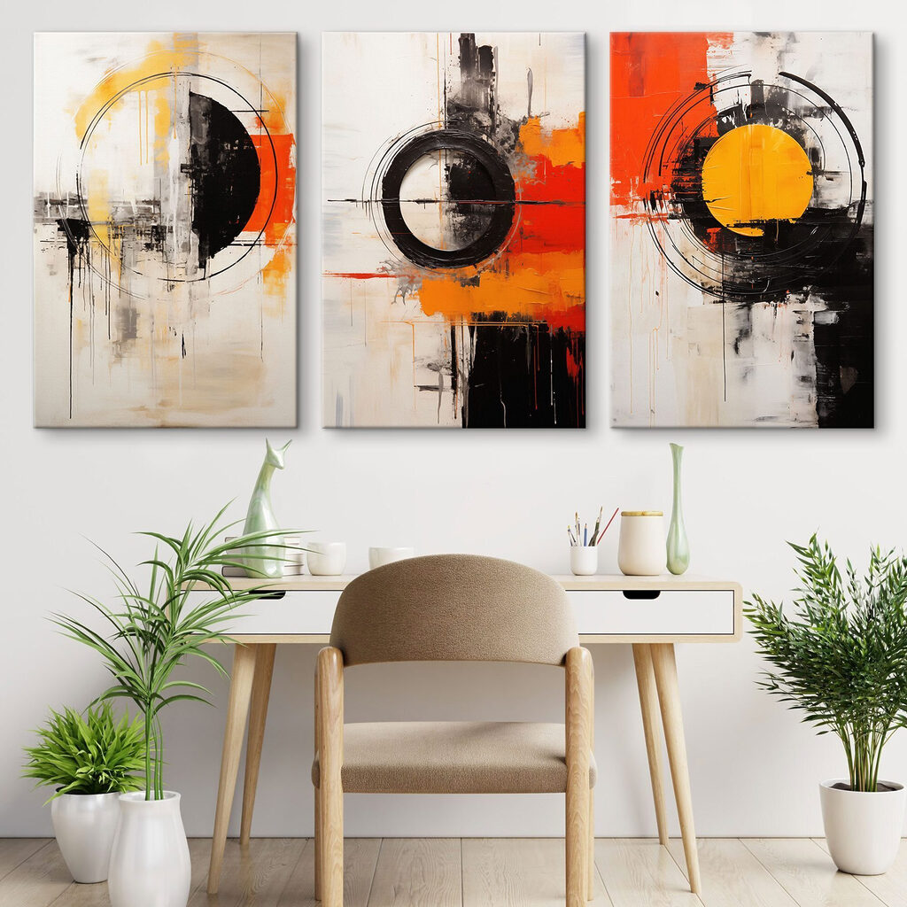 Rund ums Feuer in einem Interieur