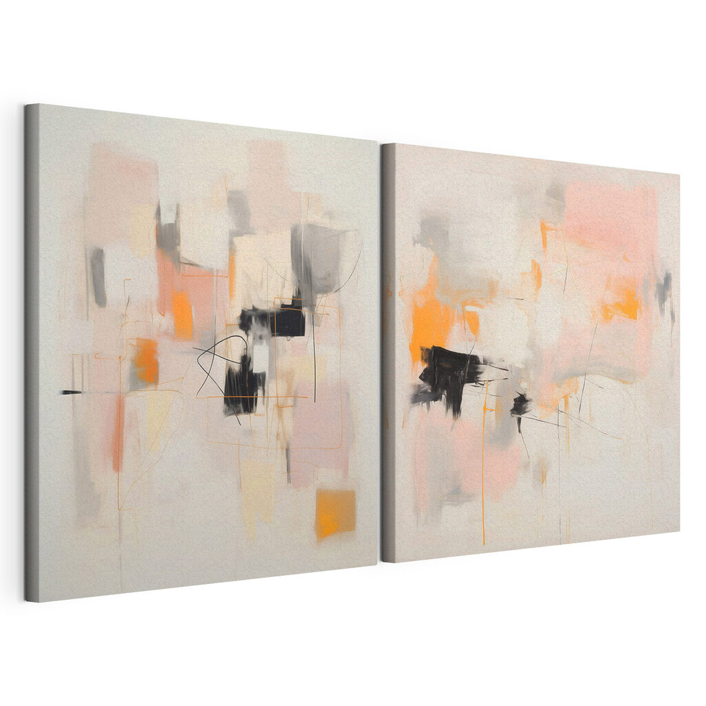 Abstraktion in Pastell — Produktansicht