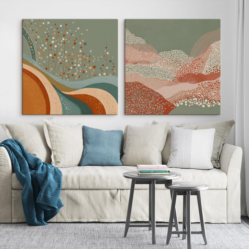 Hügel aus Tupfen — Interieur 2