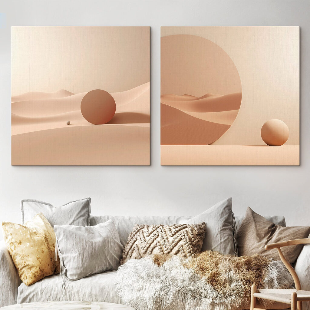 Träume zwischen Dünen in einem Interieur