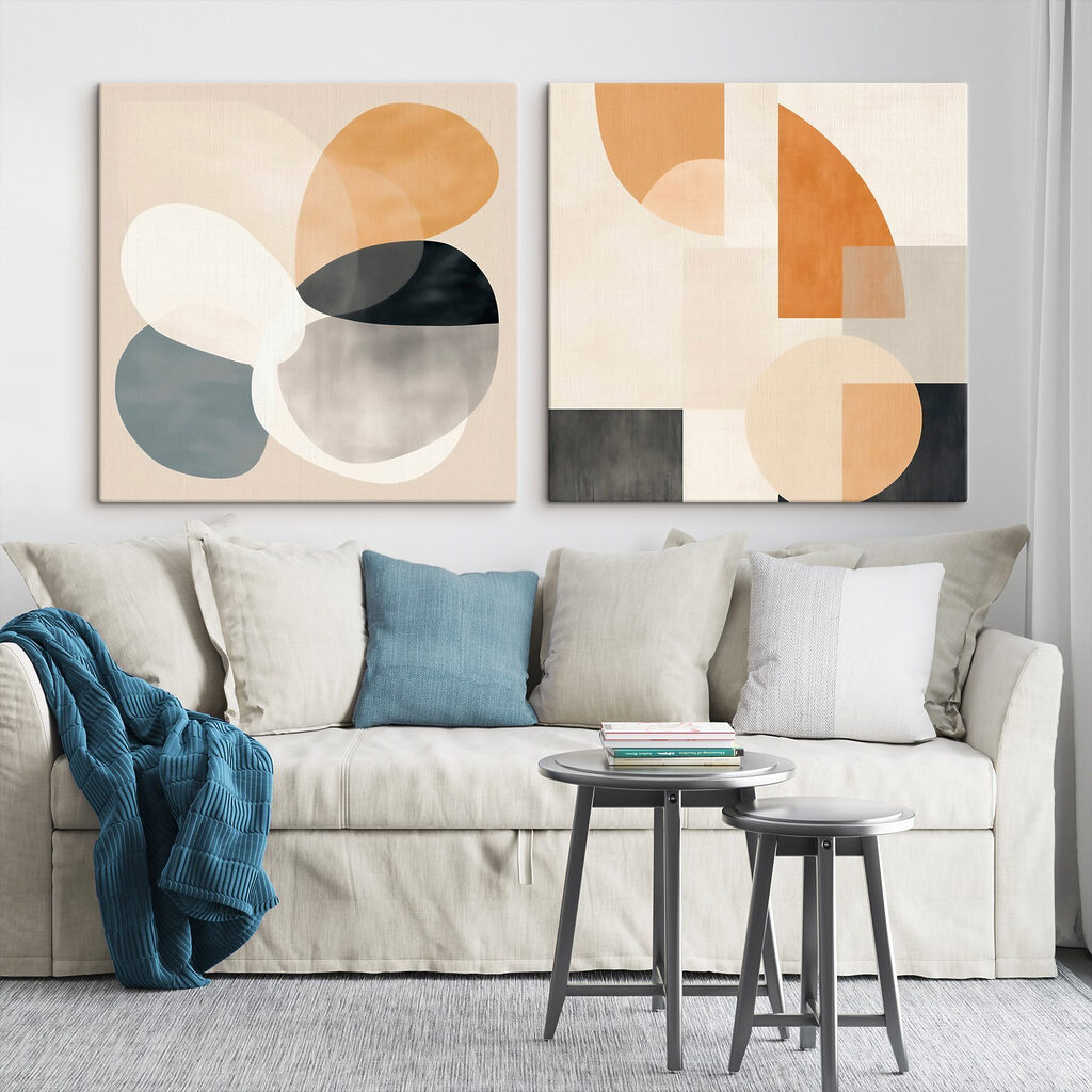 Runde und eckige Formen — Interieur 2