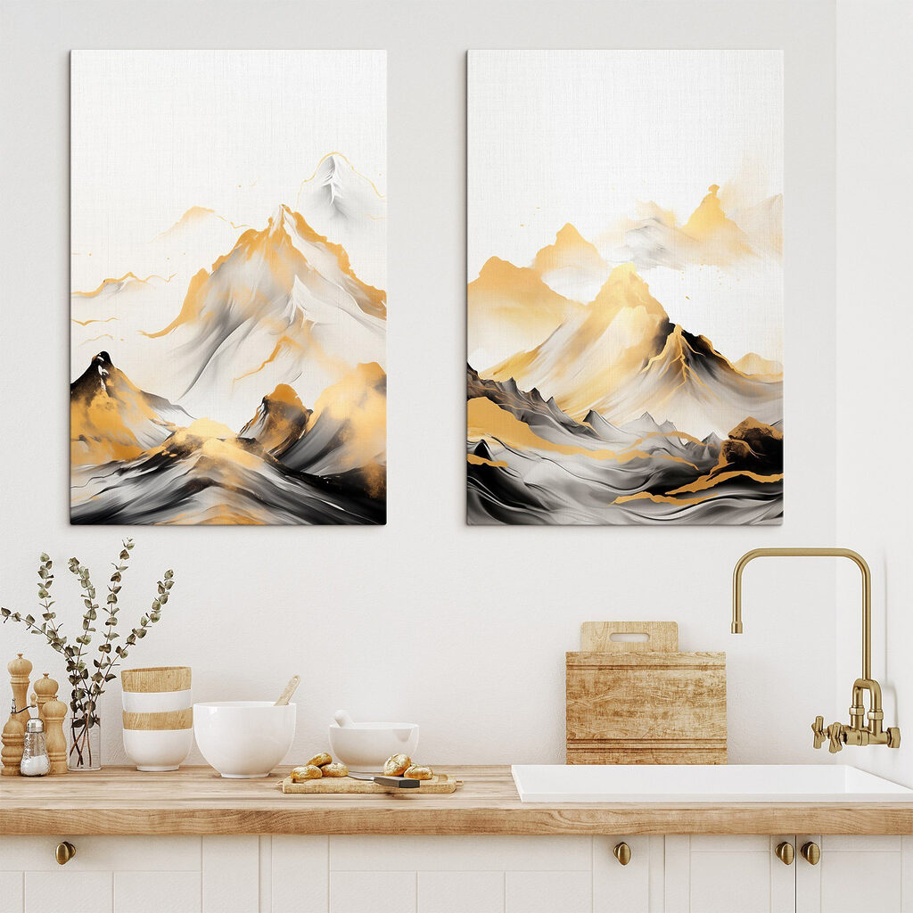 Gipfel über Wellenlinien — Interieur 2