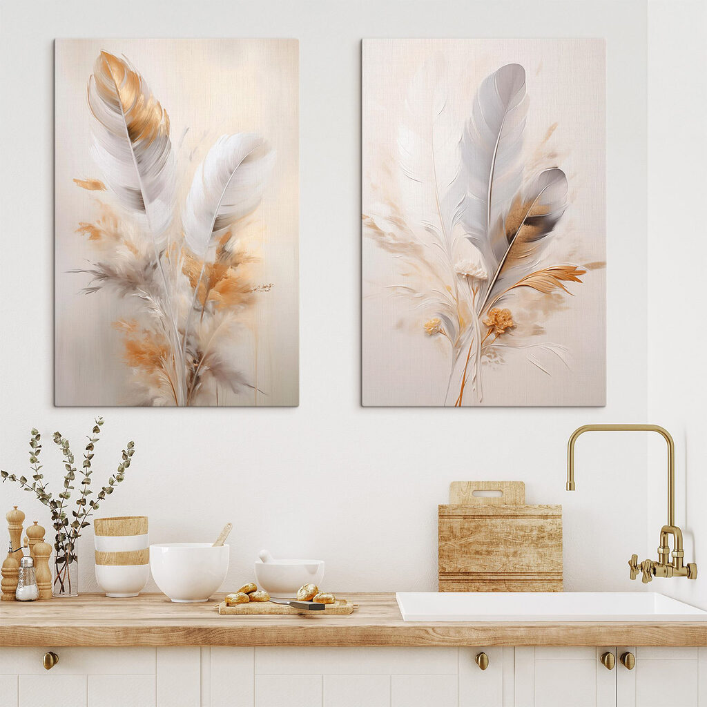 Federn und Blüten — Interieur 1
