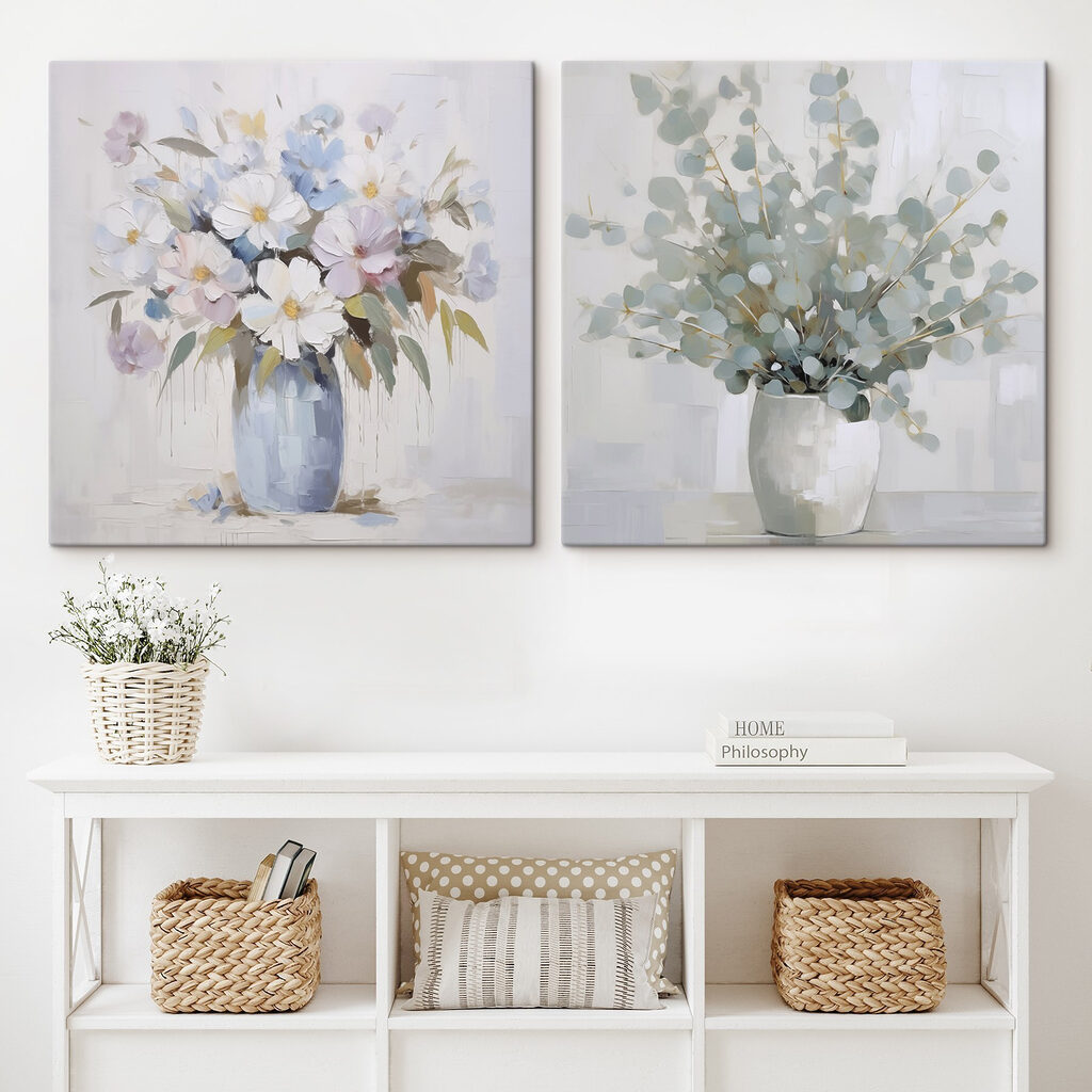 Sträuße in Pastell — Interieur 1