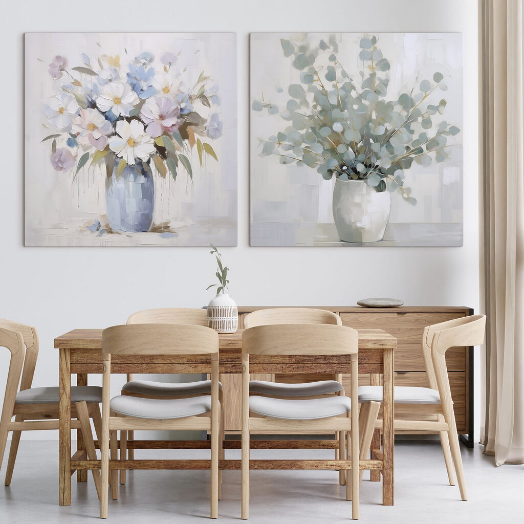 Sträuße in Pastell — Interieur 2
