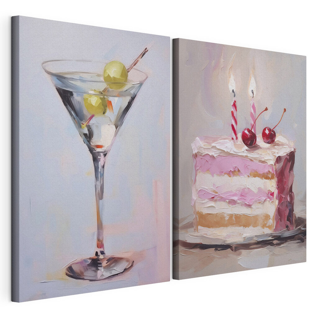 Martini und Torte — Produktansicht