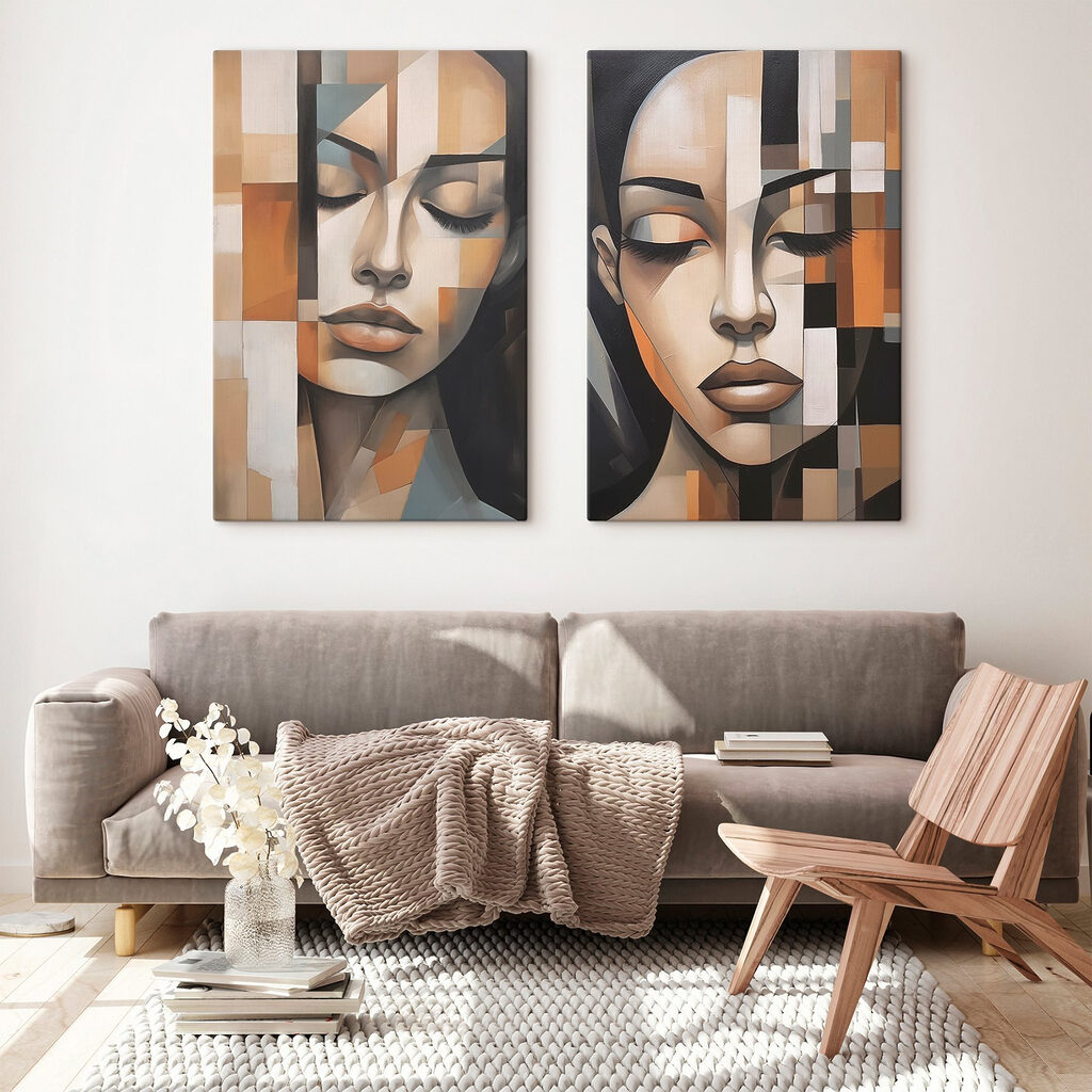 Gesichter im Mosaik — Interieur 1