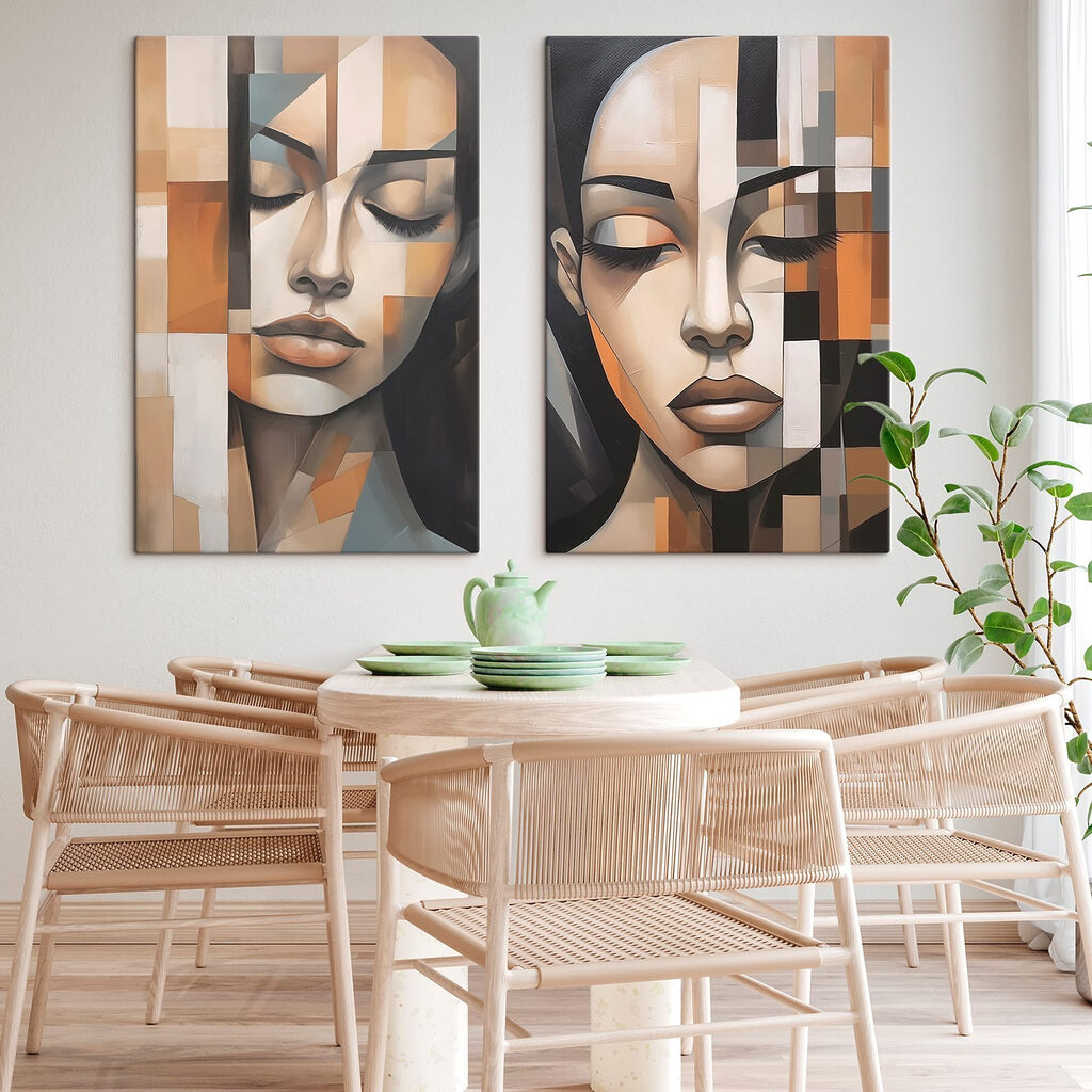 Gesichter im Mosaik — Interieur 2