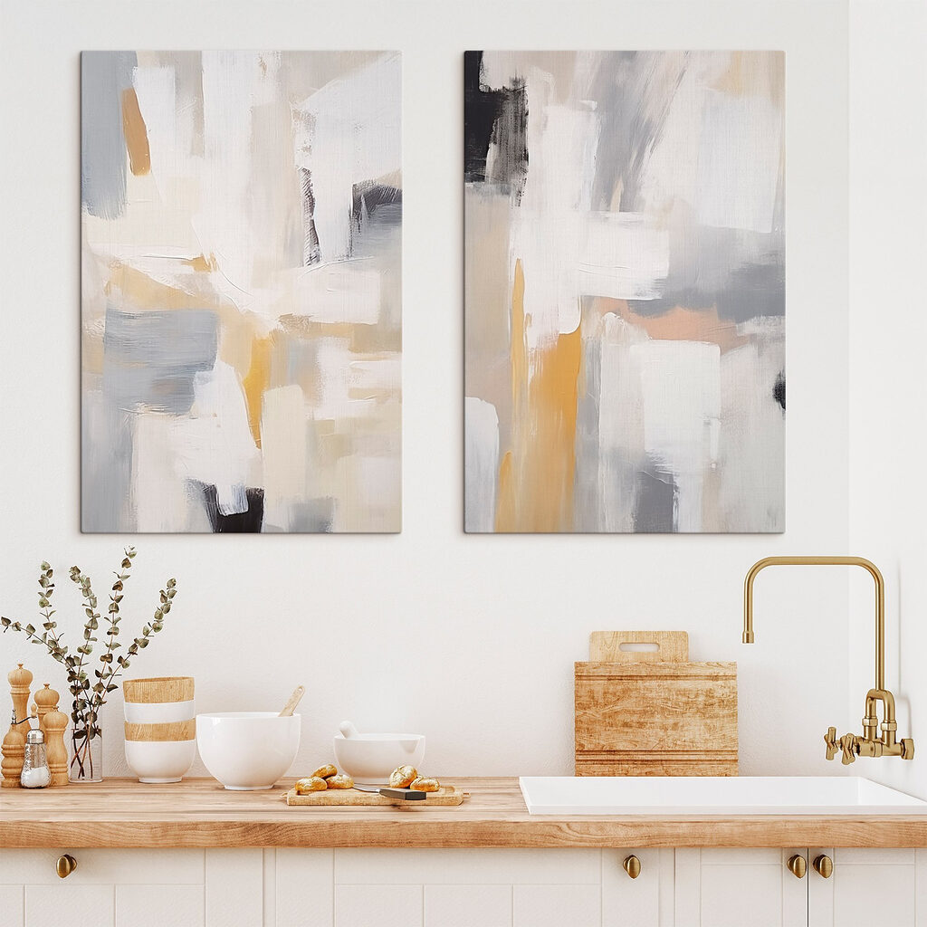 Grau und Ocker — Interieur 2