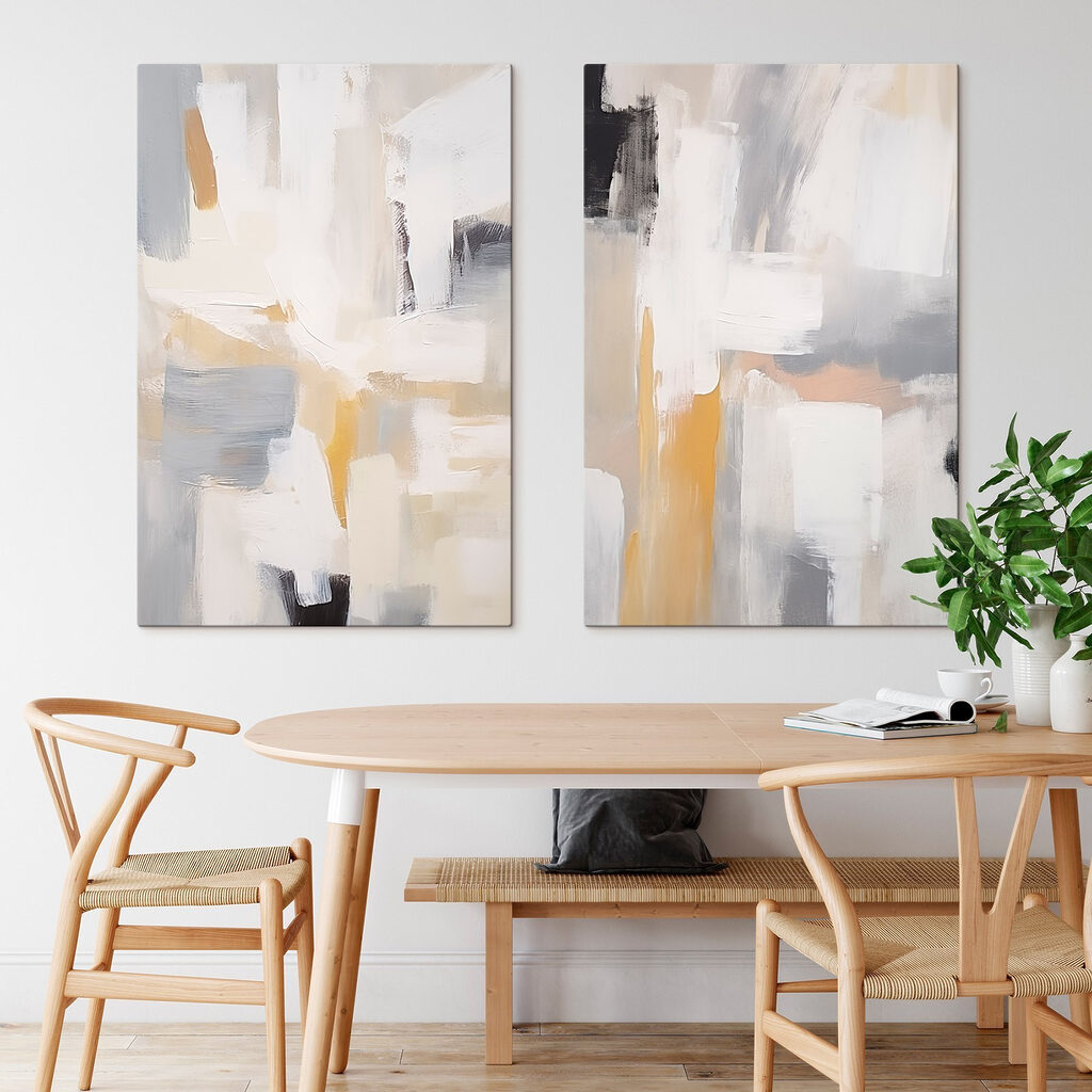 Grau und Ocker — Interieur 1