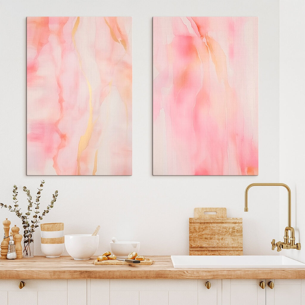 Rosa Schleier und Gold — Interieur 1