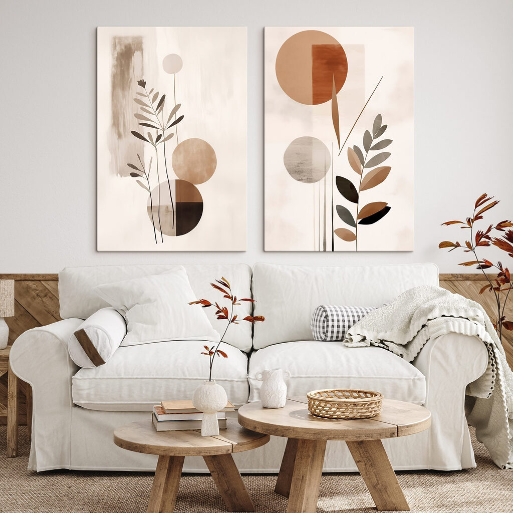 Zweige zwischen Kreisen — Interieur 1