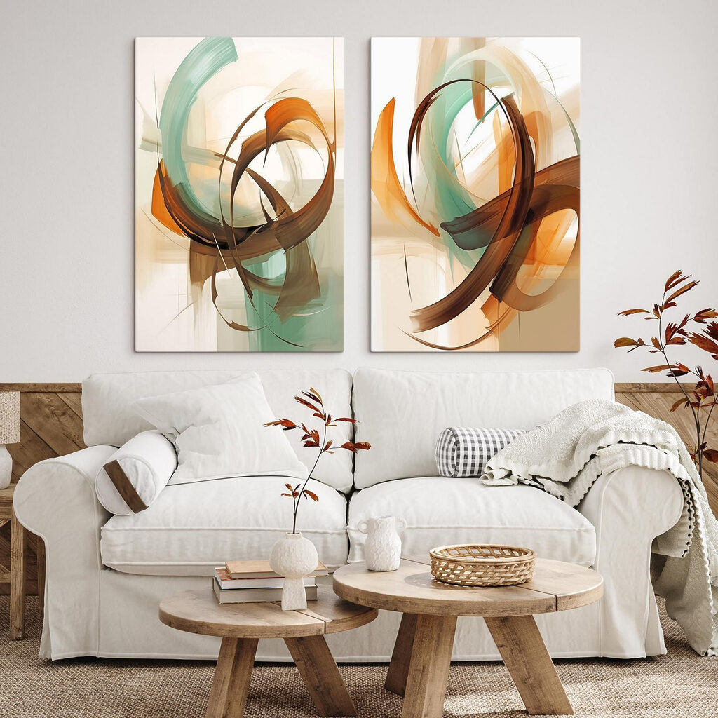 Schleifen in Bewegung in einem Interieur