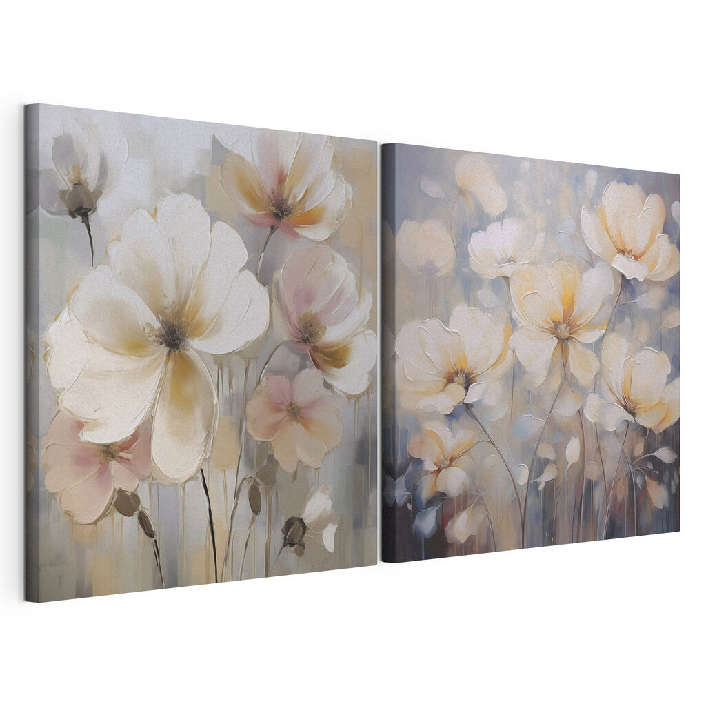 Blüten mit Farbläufen — Produktansicht