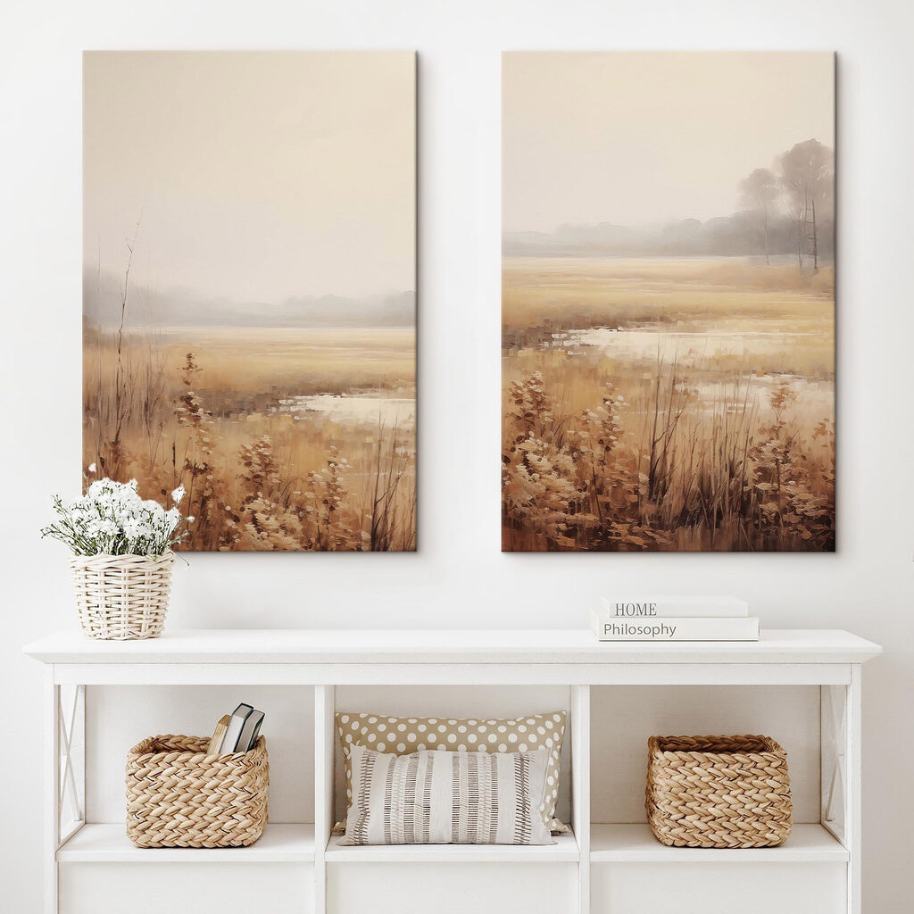 Moorlandschaft im Nebel — Interieur 2