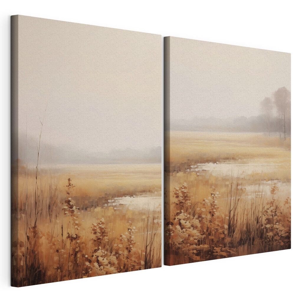 Moorlandschaft im Nebel — Produktansicht