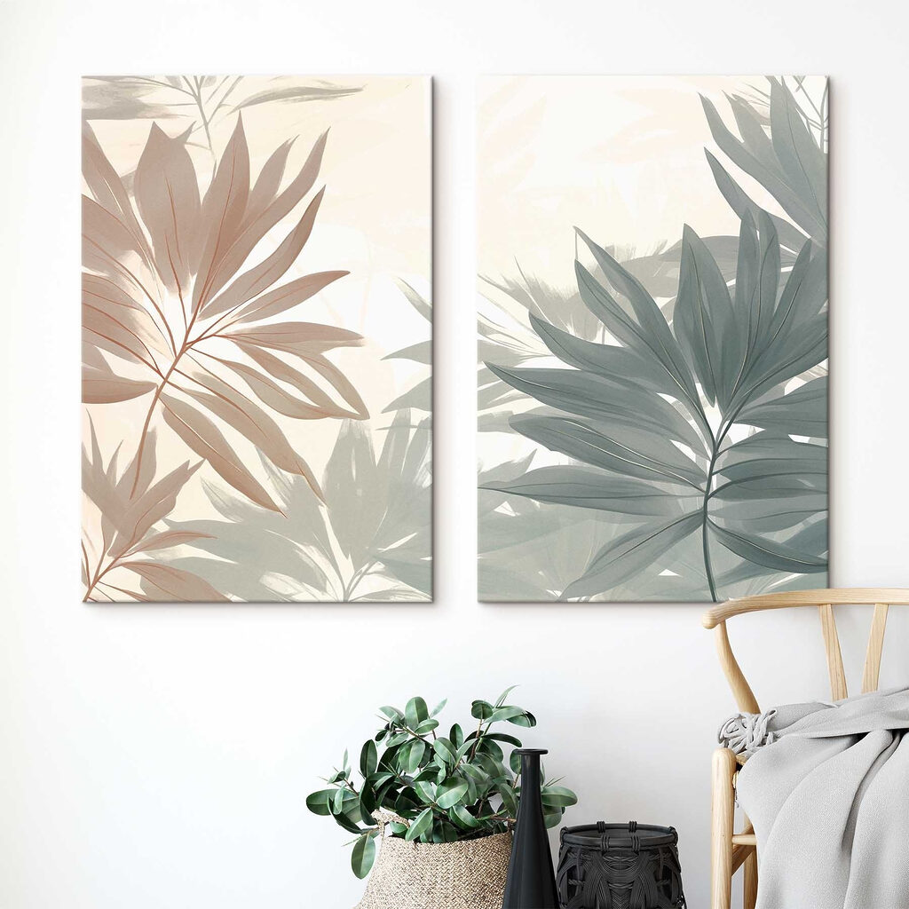 Zartes Blattwerk — Interieur 2