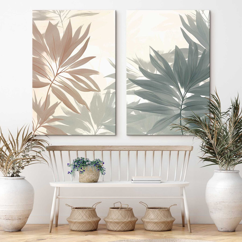 Zartes Blattwerk — Interieur 1