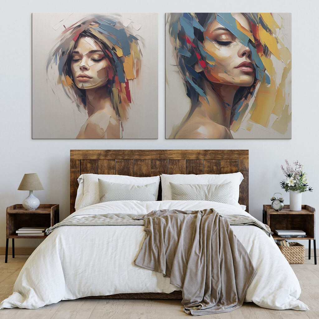 Gesicht im Farbenspiel — Interieur 2