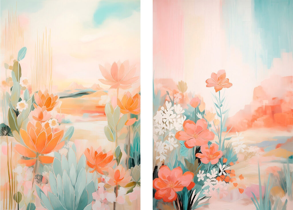 Blühende Landschaft — ganzes Design