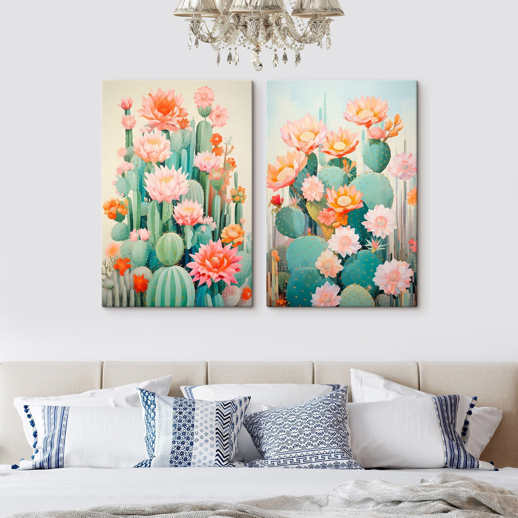Blühende Kakteen — Interieur 1