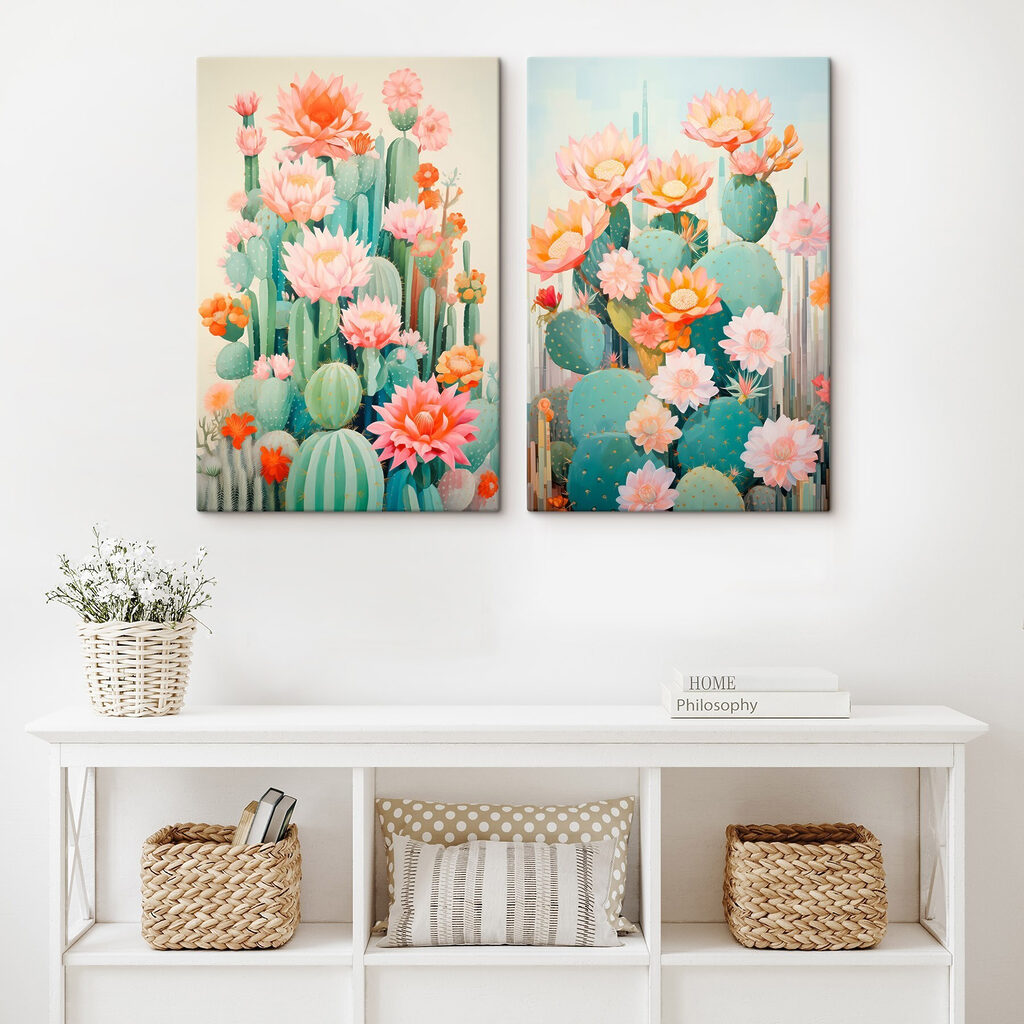 Blühende Kakteen — Interieur 2