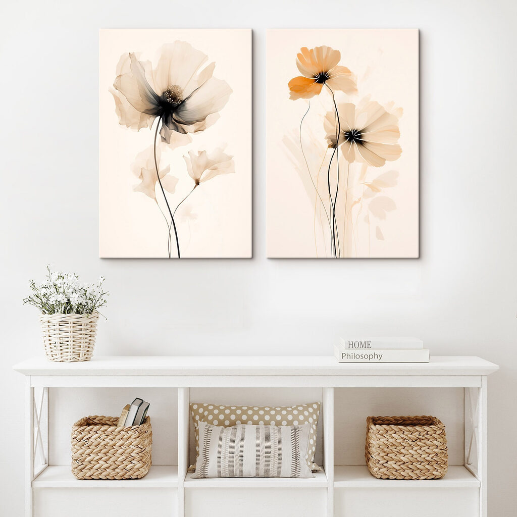 Blüten auf hauchdünnen Stielen — Interieur 2