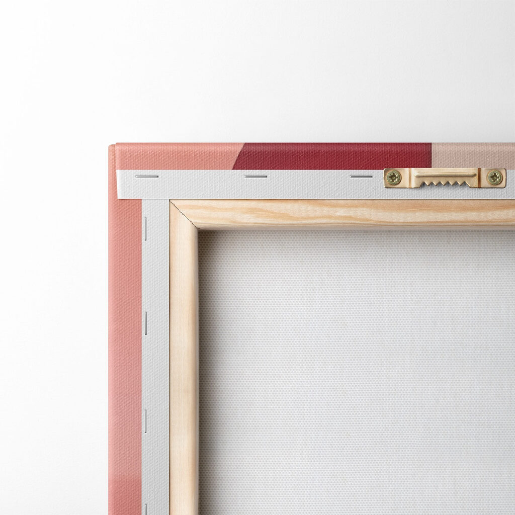 Geometrie in Rosé — Rückseite