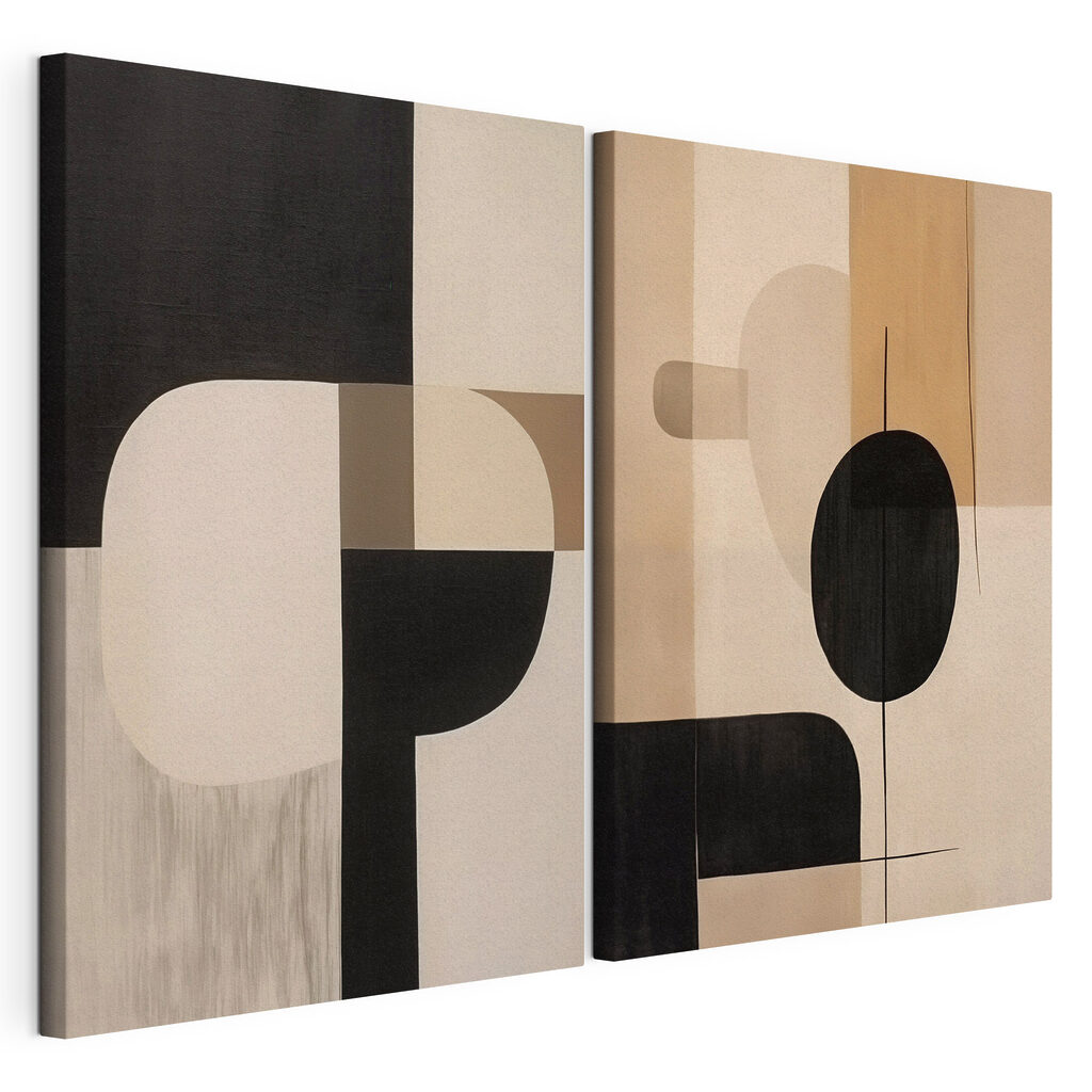 Harmonie in Schwarz-Beige — Produktansicht