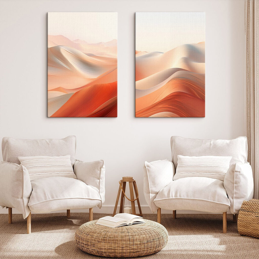 Dünen im Abendlicht — Interieur 1