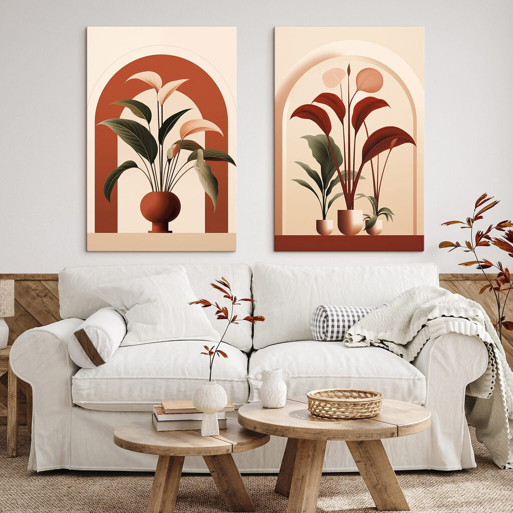 Pflanzen unter Bögen — Interieur 1