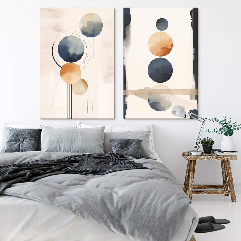 Aufgereihte Kreise — Interieur 1