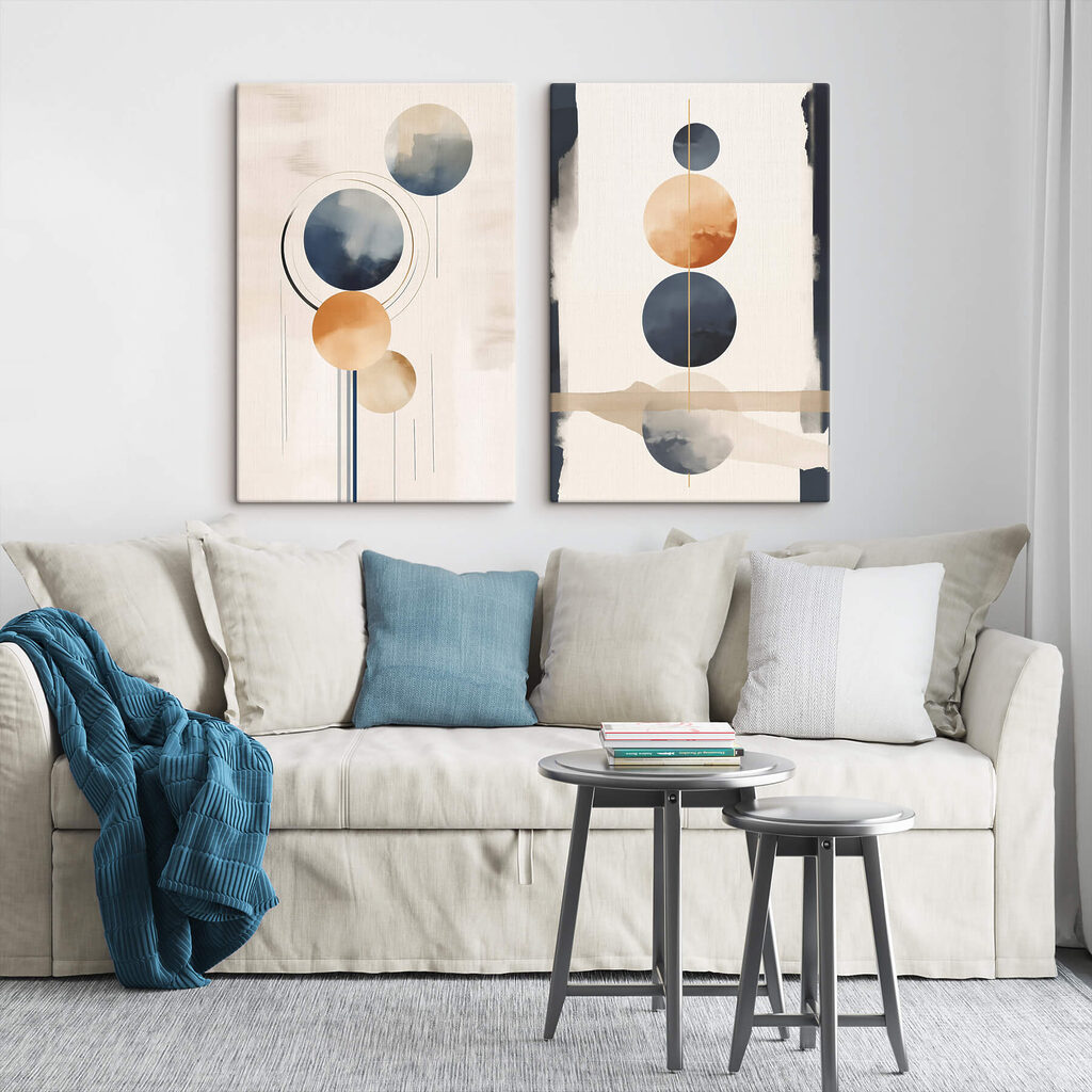 Aufgereihte Kreise — Interieur 2