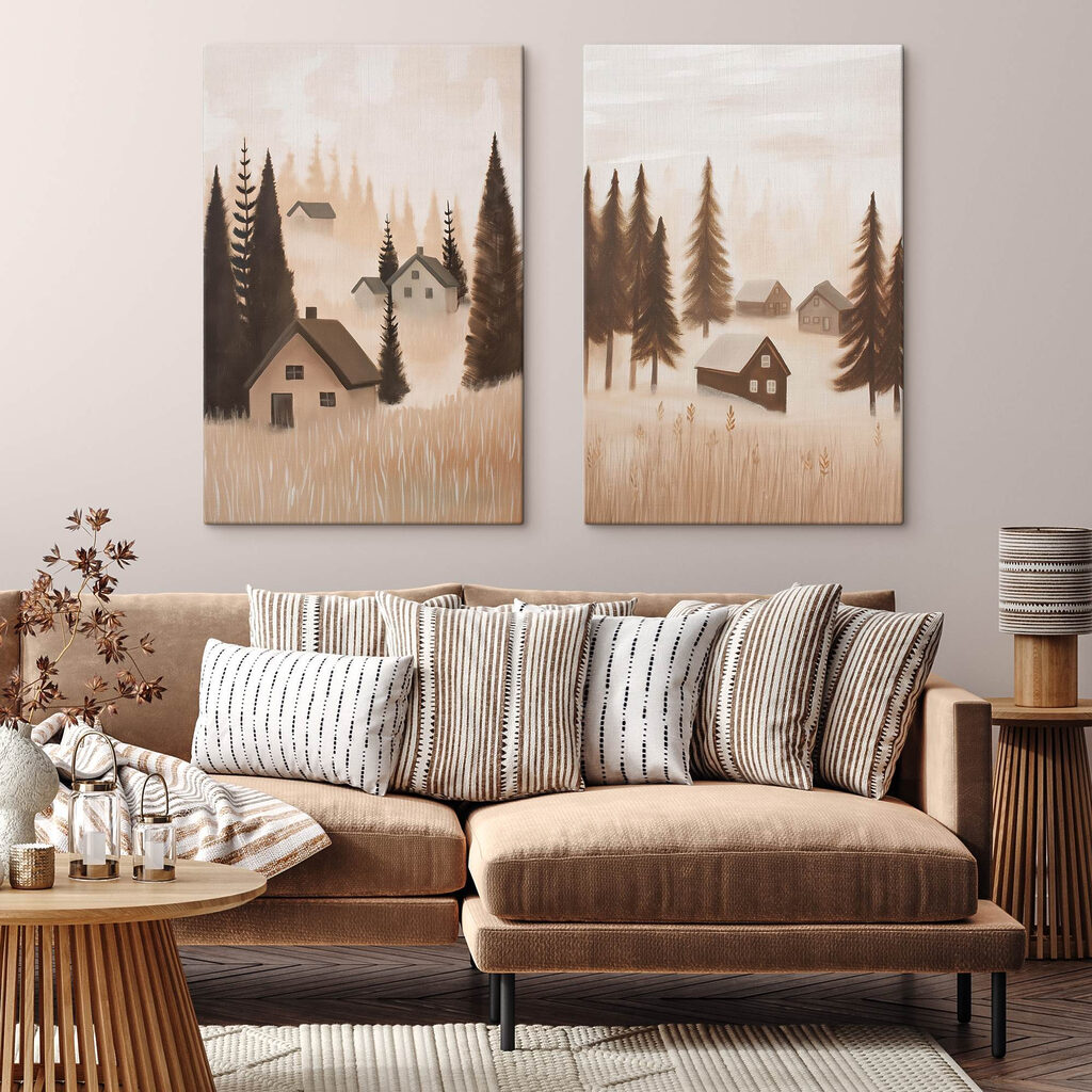 Dorf im Nebel — Interieur 1