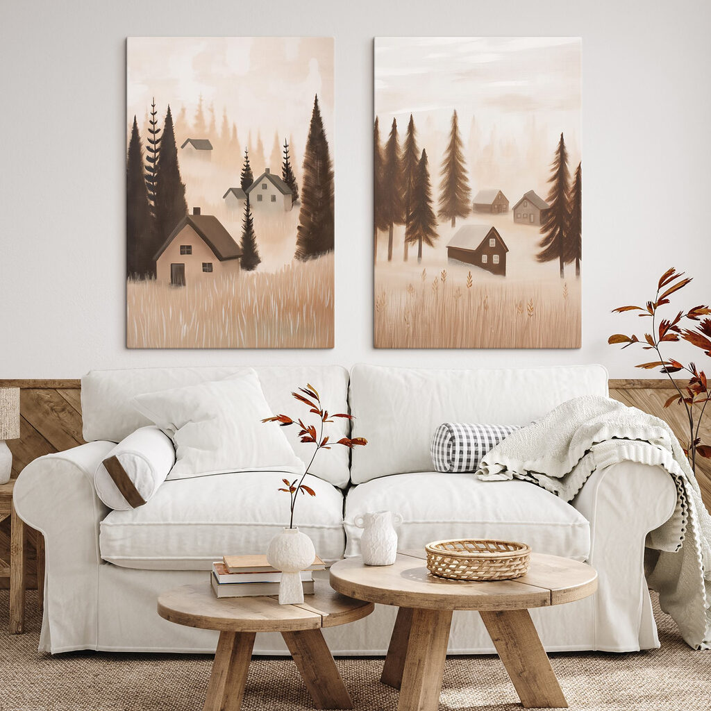 Dorf im Nebel — Interieur 2