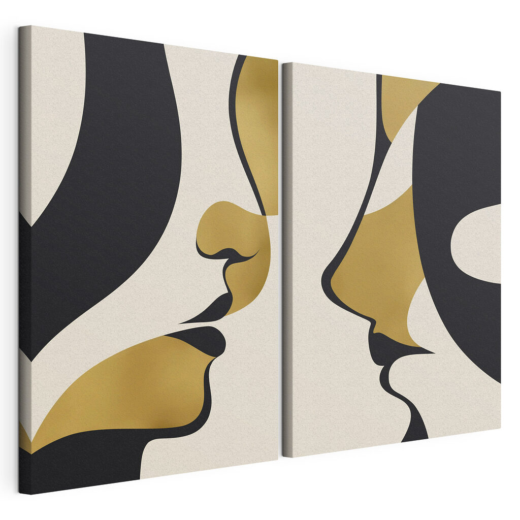Profile in Schwarz-Gold — Produktansicht