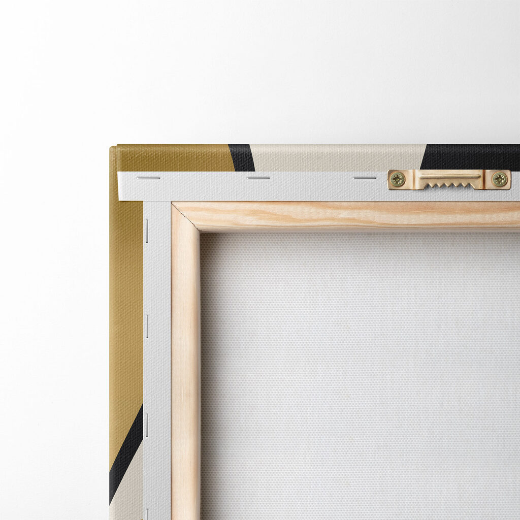 Profile in Schwarz-Gold — Rückseite