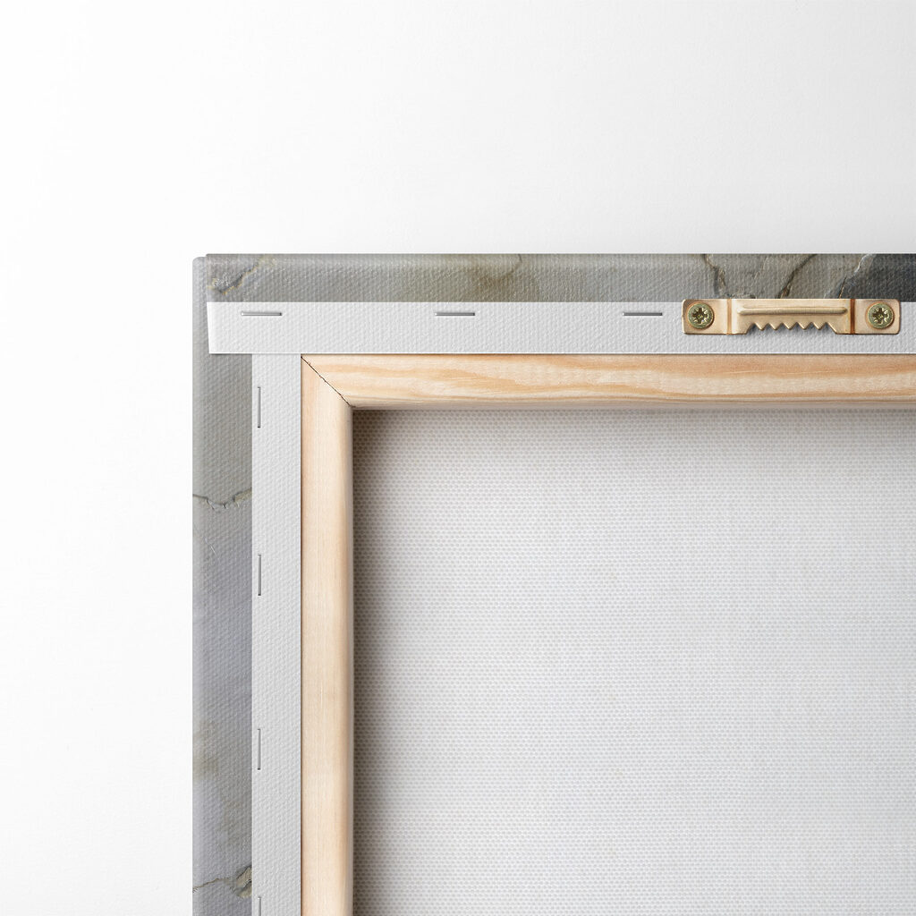 Craquelé in neutralen Tönen — Rückseite