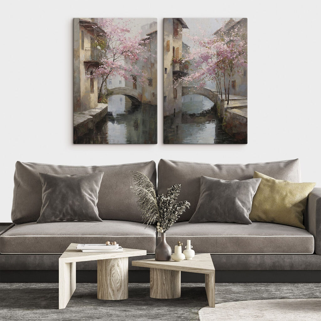 Brücke unter Blüten — Interieur 2