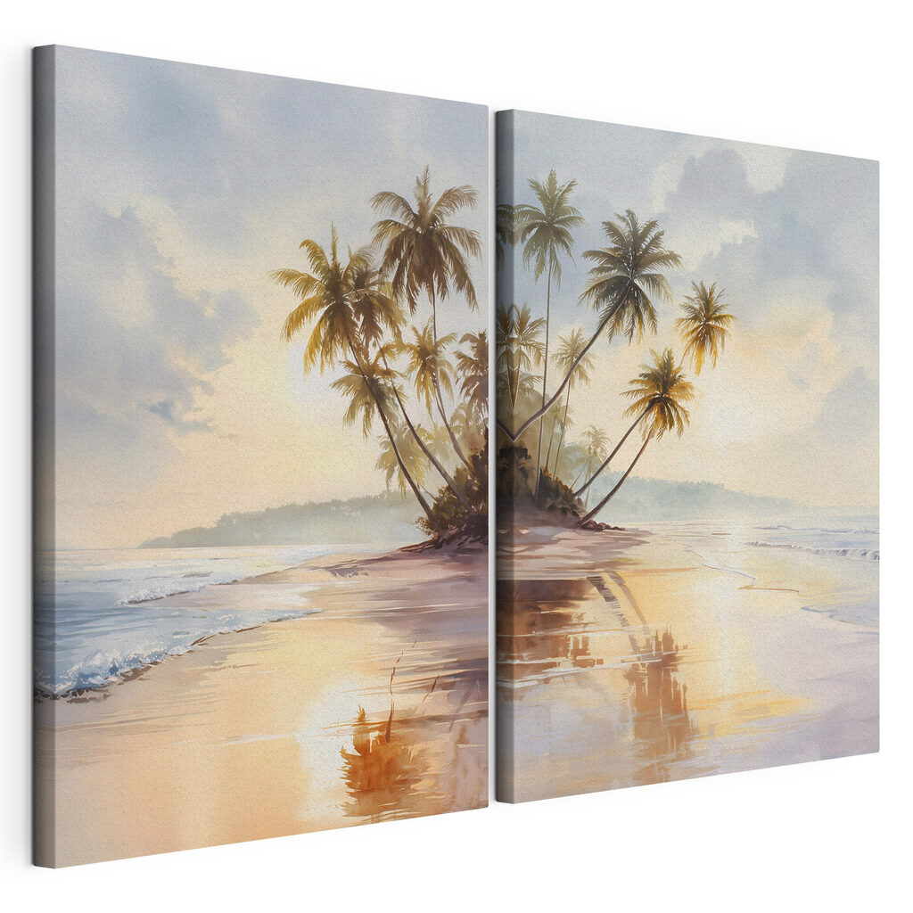 Palmen am Strand — Produktansicht