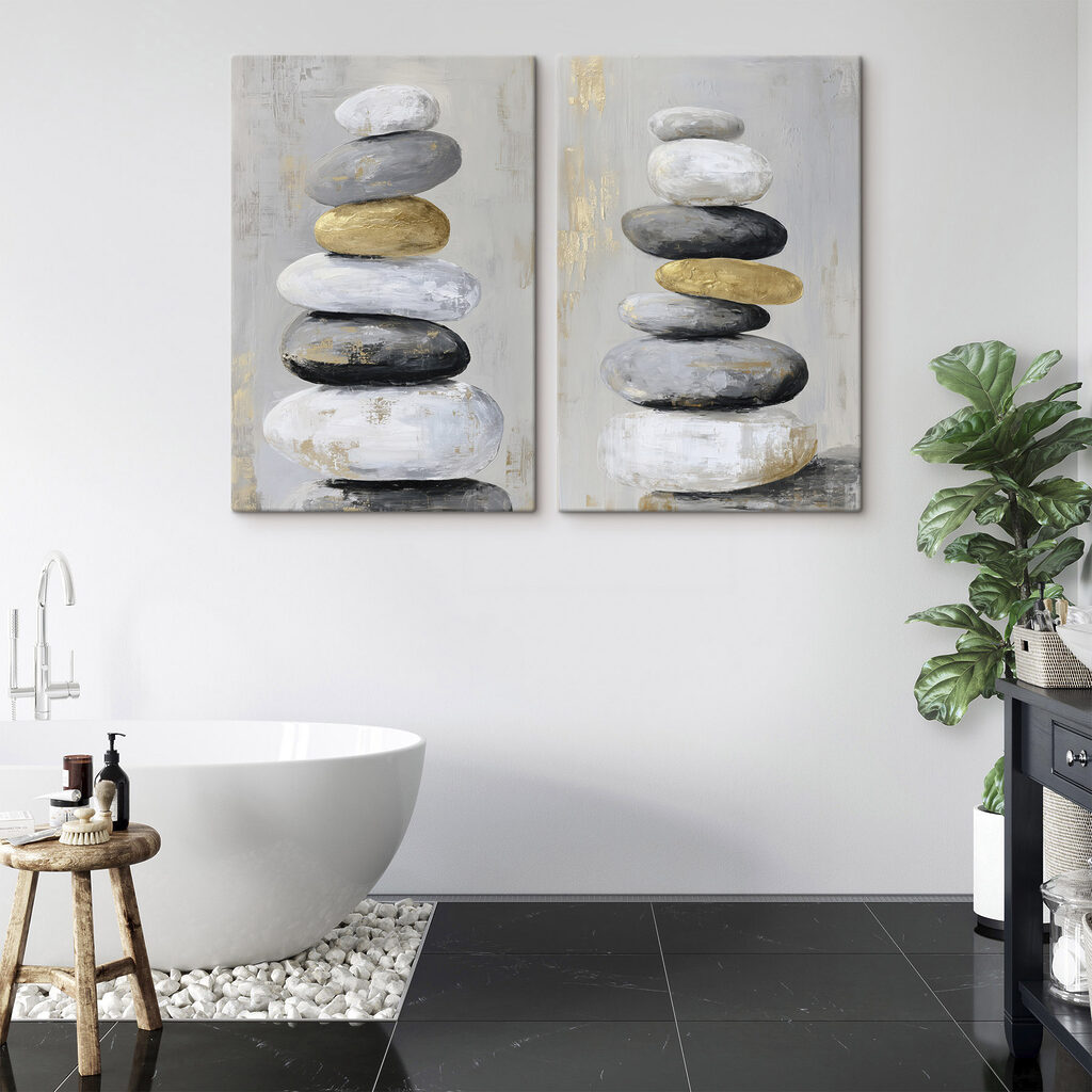 Steine in Balance — Interieur 2