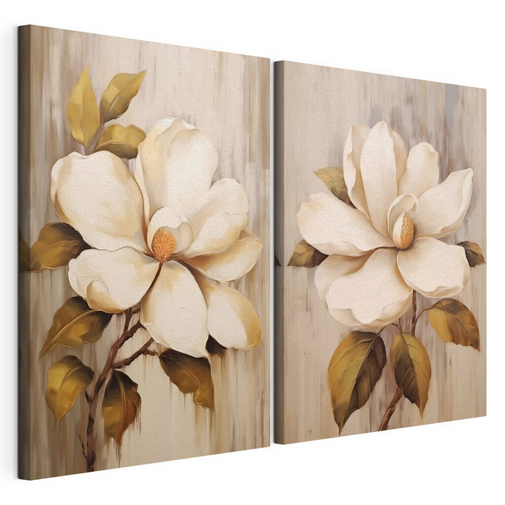 Blüten auf Holz — Produktansicht