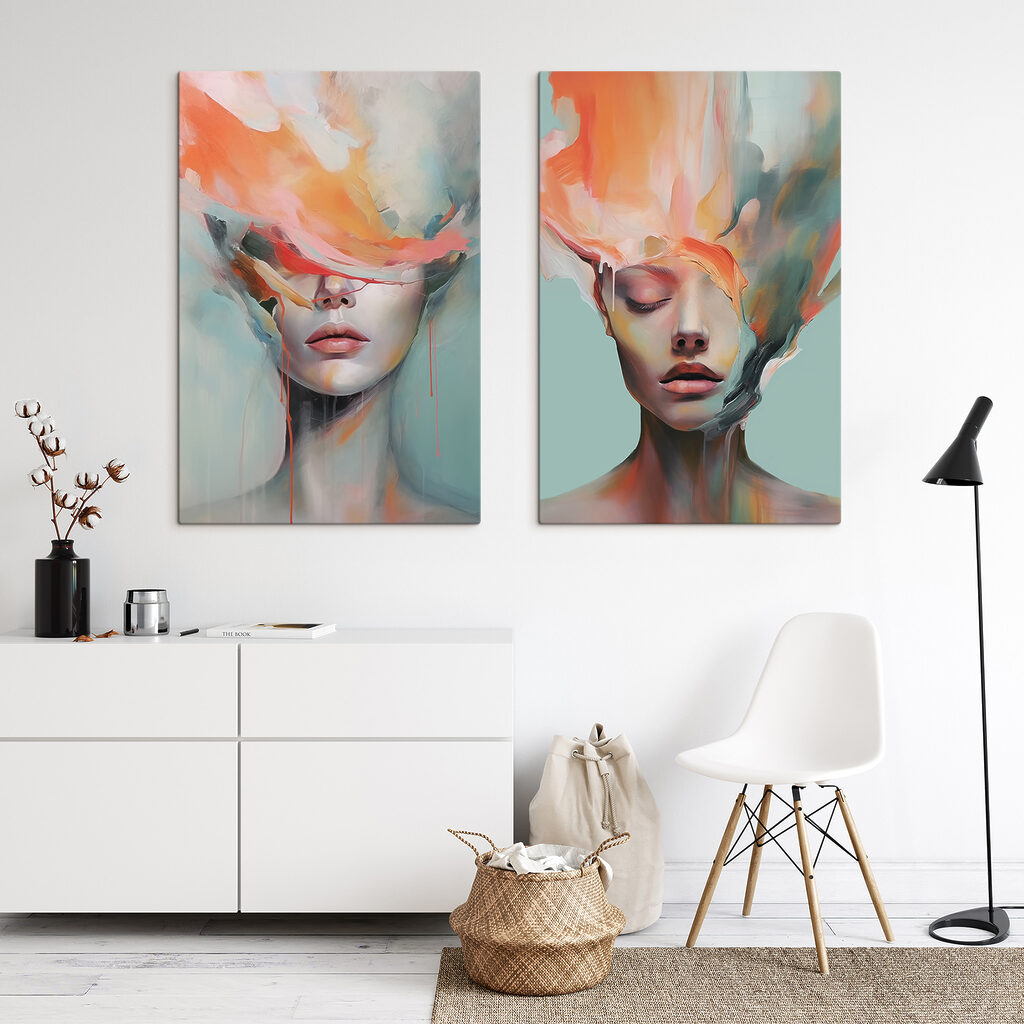 Haare aus Farbe — Interieur 1