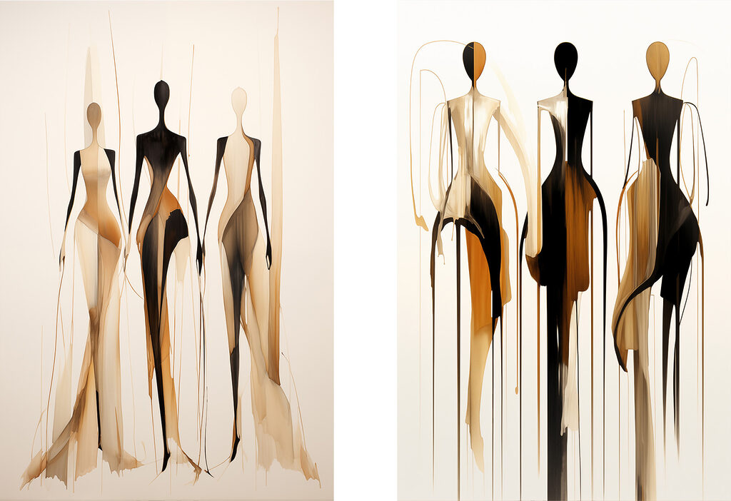 Gestalten in der Ferne — ganzes Design